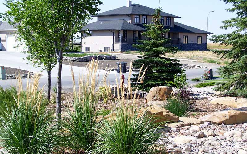 Lethbridge, Alberta, Landscaping, Landscapes, Landscape contractor, Landscape design Lethbridge. Natualstone, stone
